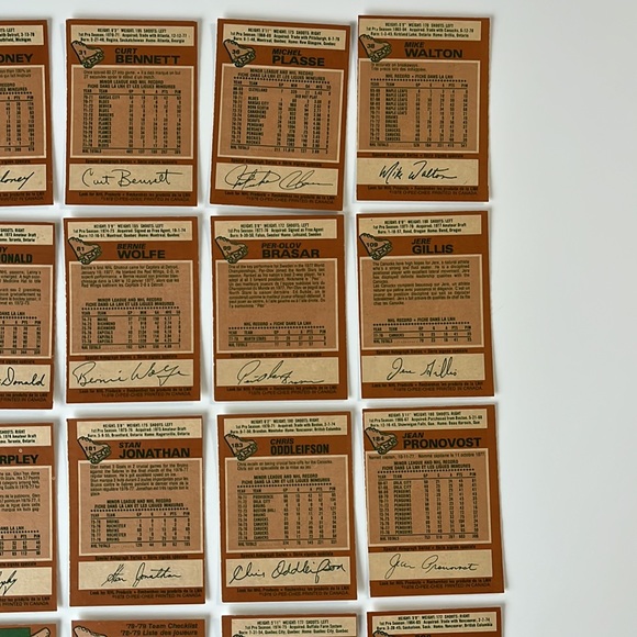 28 CARD LOT 1978-79 Vintage O-Pee-Chee Hockey Lanny McDonald Rogatien Vachon - Picture 8 of 10